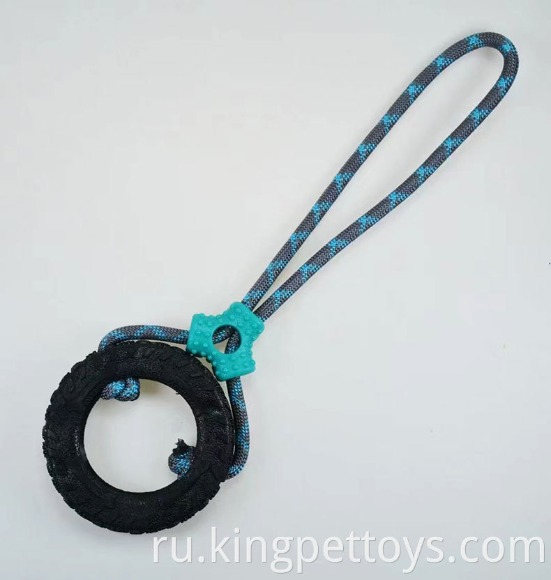 Durable TPR Tire Dog Toy